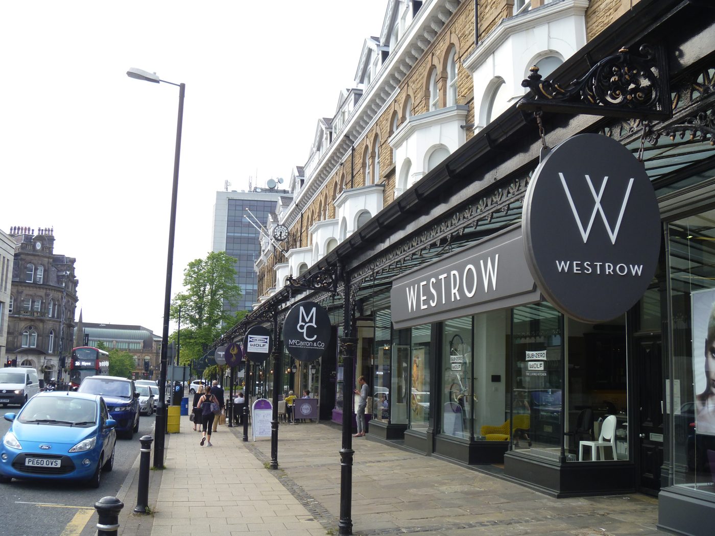 The Edwardian shopfronts that have framed Raworths’ frontage since the firm moved to Eton House in 1939.
